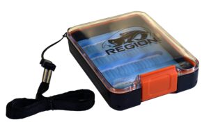 mini single sided waterproof fly box for midges and nymphs