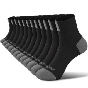 paplus ankle compression socks for women 6 pairs, running athletic socks with arch support，plantar fasciitis socks