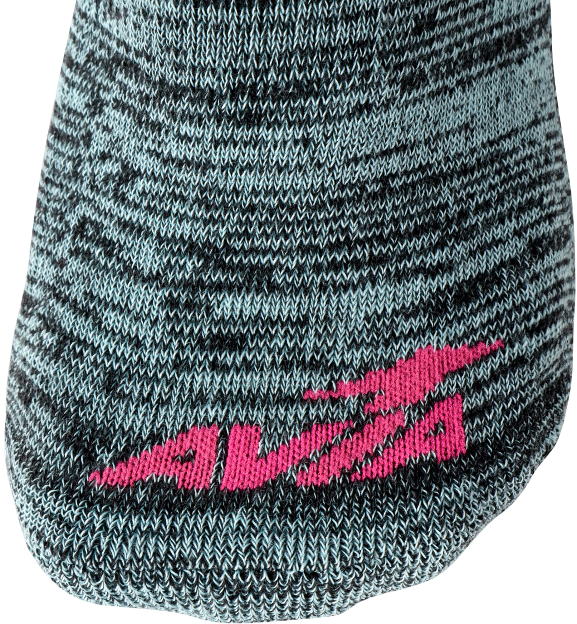 Avia Girls' Socks - 10 Pack Athletic Low Cut No Show Cushioned Liners, Size Medium, Turquoise Multi