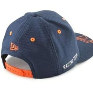 KTM Exclusive Red Bull Replica Team Flat Snapback Cap by New Era Dark Blue Orange