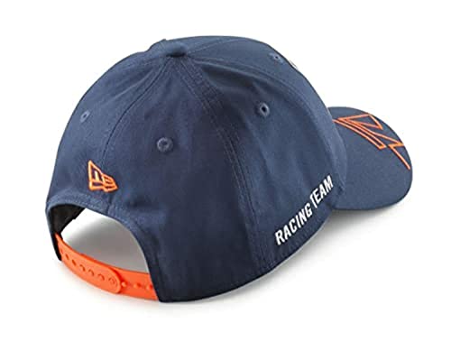 KTM Exclusive Red Bull Replica Team Curved Snapback Cap by New Era Blue