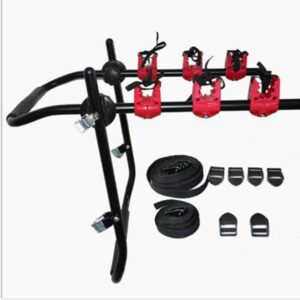 Portable Bike Racks SUV 3-Bicycle Carrier Hitch Receiver Heavy Duty Mount Rack Mount Useful