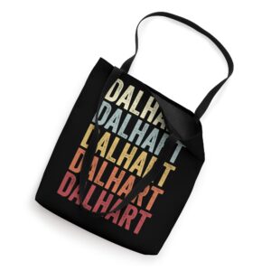 Dalhart Texas Dalhart TX Retro Vintage Text Tote Bag