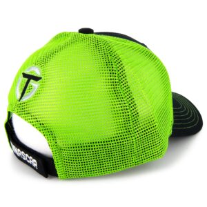 Checkered Flag Sports Ty Gibbs 2022 Colorblock #54 Mesh Hat Black/Green, Green / Black, One Size