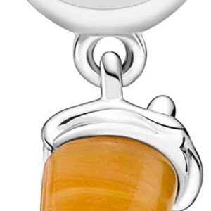 Ouroyea Murano Glass Bubble Tea Dangle Charm 925 Sterling Silver Pendant,Jewelry Beads Gifts for Women Bracelet&Necklace 110