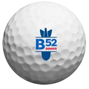 Zero Friction B52 Distance Golf Ball, 15Pk, White