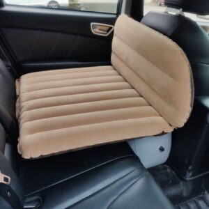 Berocia Car Air Mattress Back Seat Gap Pad Fill Extender Mattress for SUV Dogs Kids Adults Travel Bed Cushion Camping Air Couch Sleeping Rest Inflation Bed