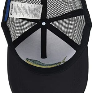 Costa Del Mar Dorado Stitched Trucker Hat Black