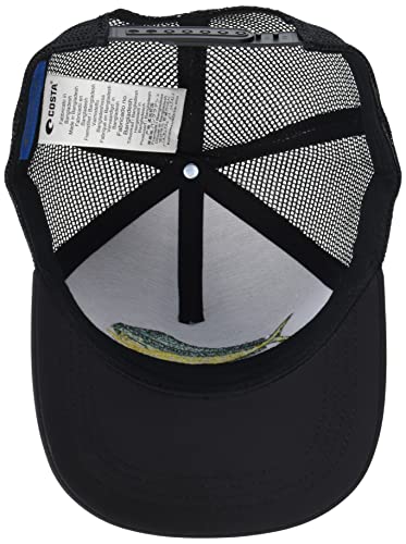 Costa Del Mar Dorado Stitched Trucker Hat Black