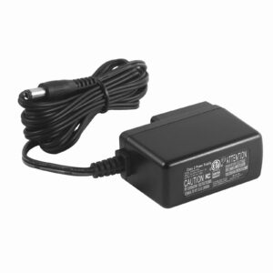 Secckuty DC 9V 500mA Power Supply Adapter for Casio Piano Keyboard, Boss Guitar Effects Pedals Adapter, 9V 0.5A Guitar Pedal Power Supply .UL Listed,Center Negative