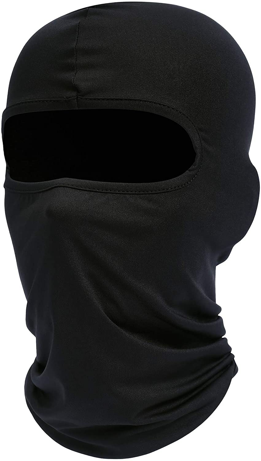 Bluelans Balaclava Face Mask, Summer Cooling Neck Gaiter, UV Protector Motorcycle Ski Scarf for Men&Women, Mask (Black) One Size