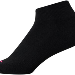 Avia Women's Quarter Socks - 20 Pack Comfort Cushioned Ankle Socks - Breathable Athletic Socks for Women (Sizes: 4-9, 9-12), Size 4-9, Black