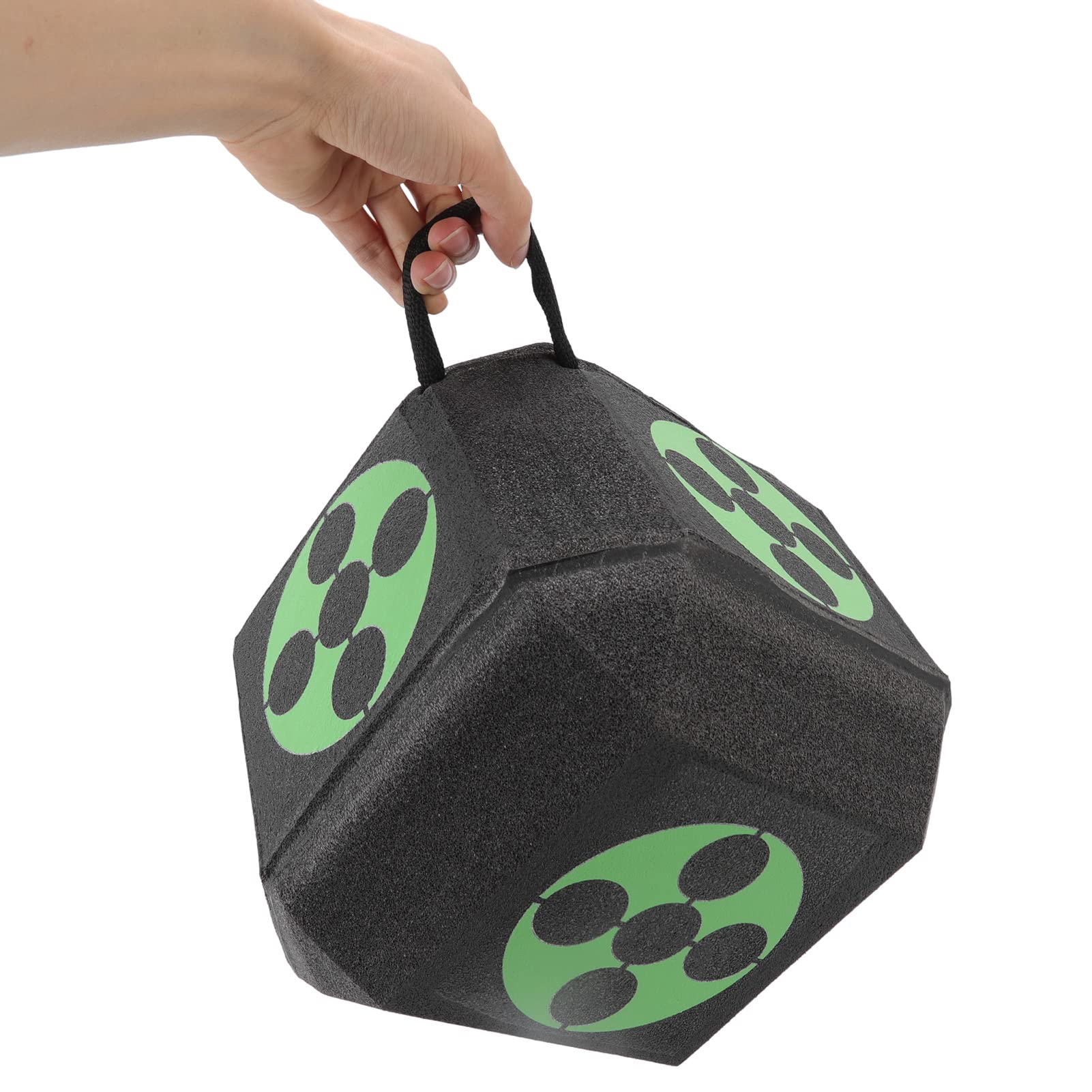 18 Sided 3D Archery Target, Foam Archery Target, Self Healing Functional 18 Sides Reusable, Large Dice Cube EXPE Foam Target for Outdoor for Hunting