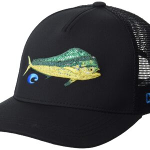 Costa Del Mar Dorado Stitched Trucker Hat Black