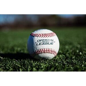 Rawlings | Official League Baseballs | Competition Grade | ROLB1 | Youth/14U | Game/Practice Use | 12 Count, White