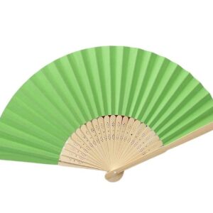 Prylio Foldable Fan Folding Hand Fan Chinese Style Fan Pattern Folding Dance Lace Silk Folding Hand Held Flower Fan Art Craf Folding Fan Handheld Fans (Color : B, Size : 21cm)