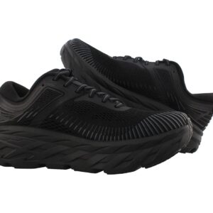 HOKA ONE ONE Bondi 7 Mens Shoes Size 9.5, Color: All Black