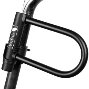 Bicycle Locks Heavy Duty Anti Theft Bike Lock Heavy Duty Bike Lock,Bike Lock Bicycle U Lock Anti-Theft Road Mountain Bike Motorcycle Lock Bicycle Accessories Steel Cable Security Locks-Black Set