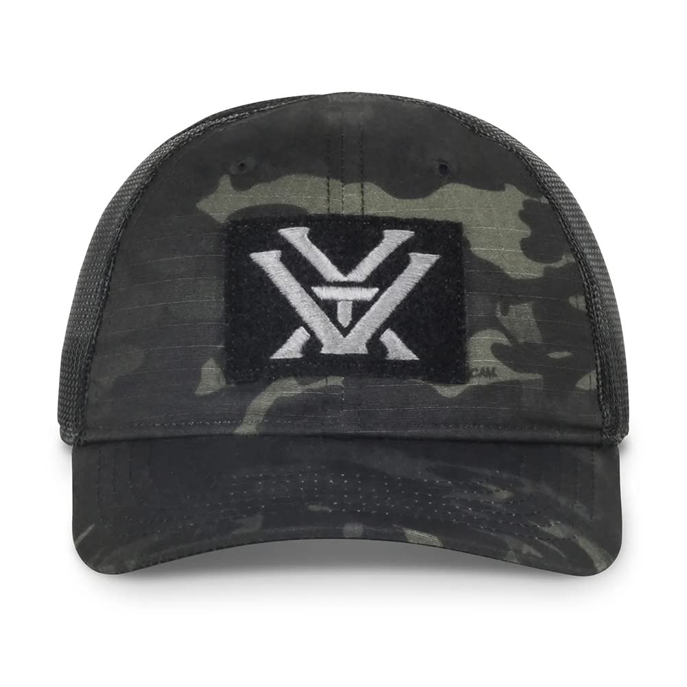 Vortex Optics Counterforce Black Camo Snap Back Cap