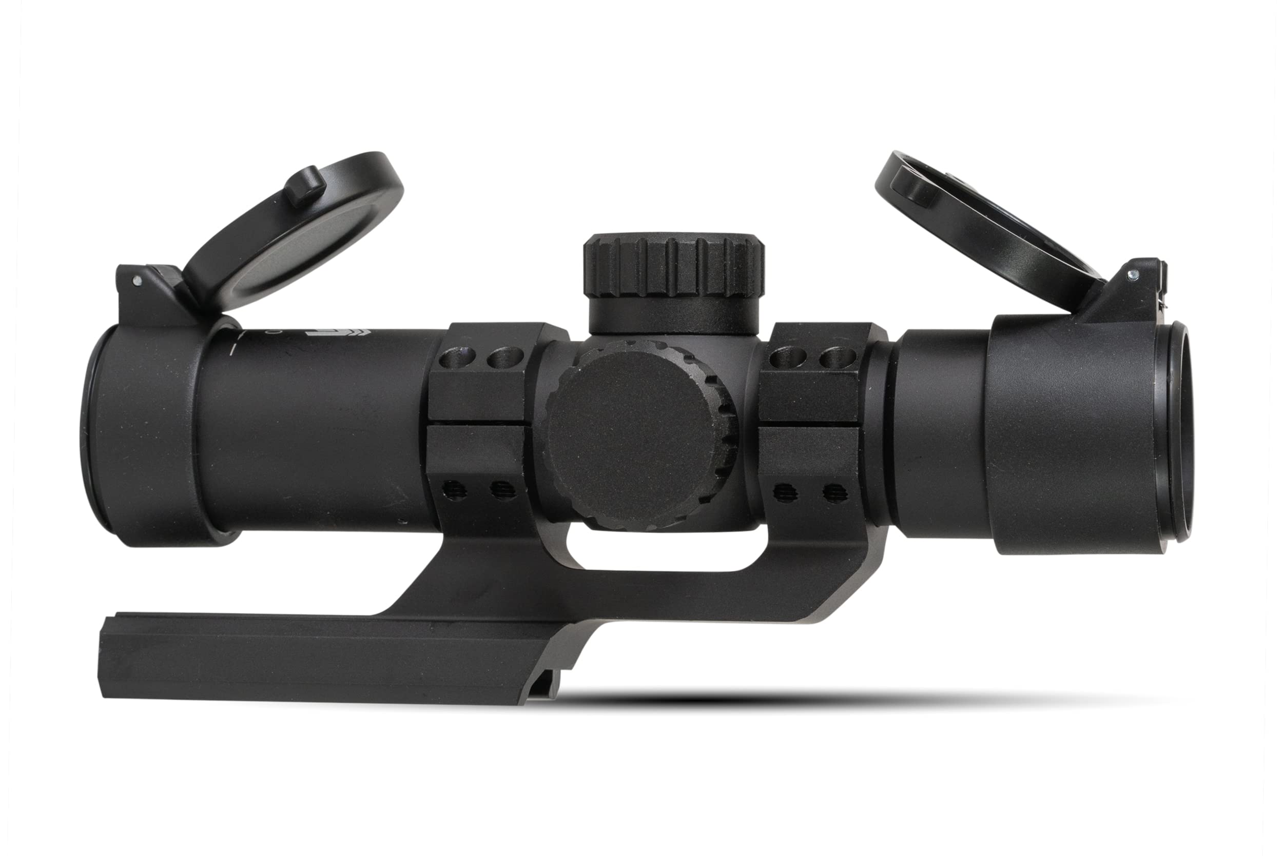 Monstrum Stealth 4x30 Fixed Magnification Scope | Black | MX1 Reticle