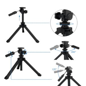 SVBONY SV28 25-75x70 Spotting Scopes with Tripod Bundle with SV146 Tabletop Spotting Scope Tripod for Bird Watching Target Shooting Hunting Wildlife