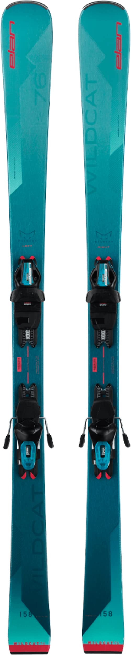 2023 Elan Wildcat 76 LS Ski w/ EL 9.0 GW Bindings (158)