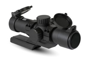 monstrum stealth 4x30 fixed magnification scope | black | mx1 reticle