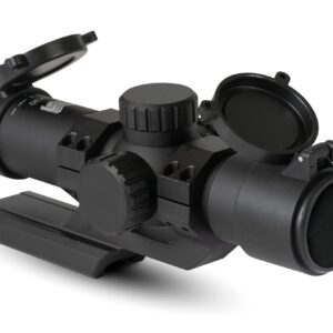 Monstrum Stealth 4x30 Fixed Magnification Scope | Black | MX1 Reticle