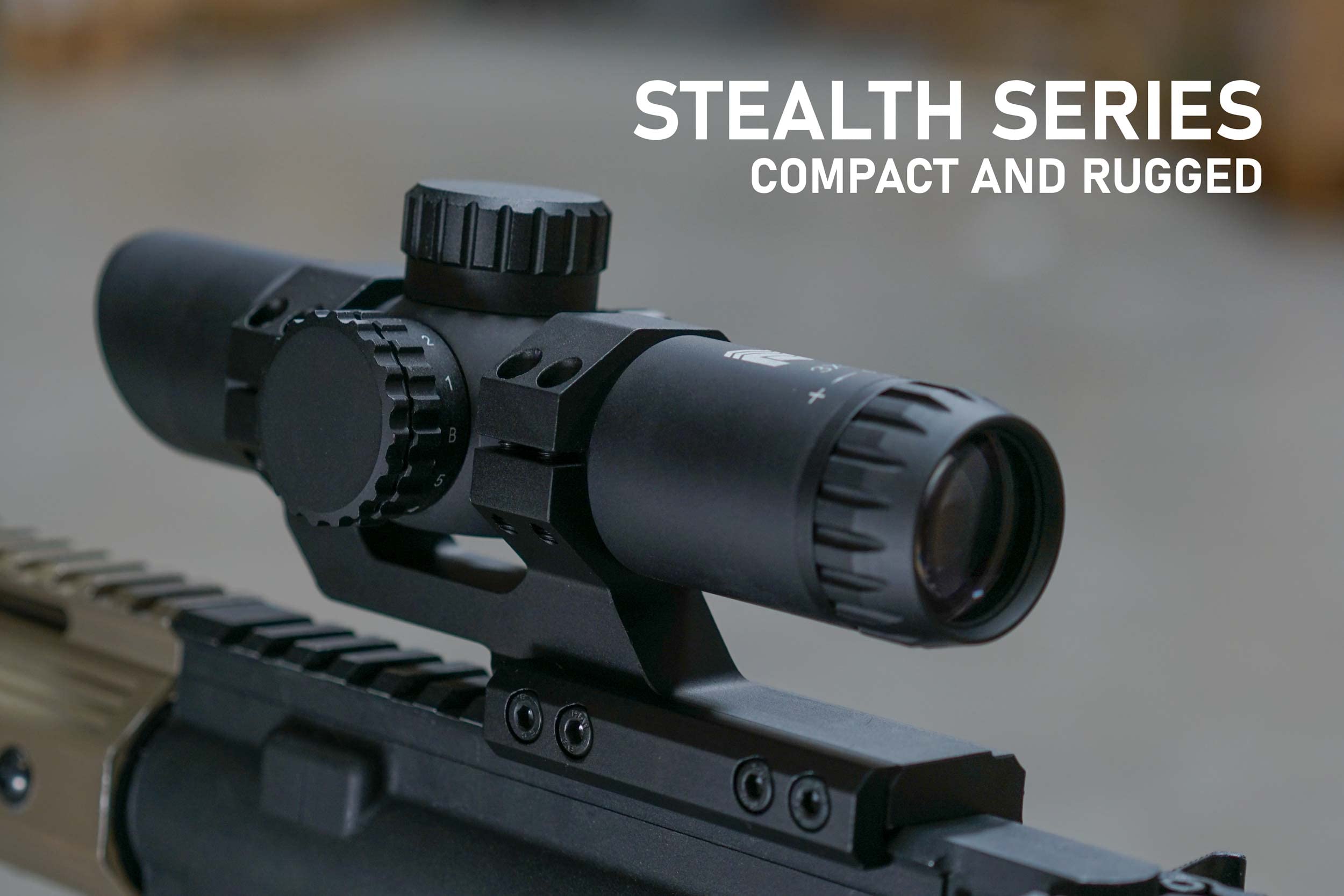 Monstrum Stealth 3x30 Fixed Magnification Scope