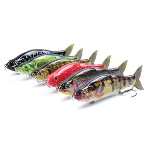 16.5cm Glide Shad Swimbait Wobblers Big Game Lures Fishing Slide Baits Sinking Floating Fishing Tackle Lure (Color : CC19S-05 SINK)