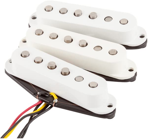 Fender Tex-Mex Stratocaster Pickups Bundle with Instrument Cable