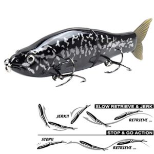 16.5cm Glide Shad Swimbait Wobblers Big Game Lures Fishing Slide Baits Sinking Floating Fishing Tackle Lure (Color : CC19S-05 SINK)