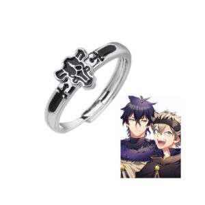 RJZMMN Asta Ring for Anime Cosplay Finger Ring Costume Ring Prop Jewelry