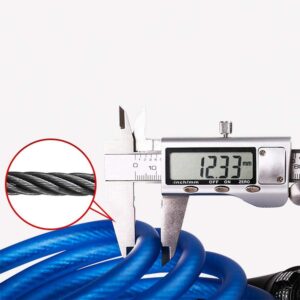 bicycle locks heavy duty anti theft Bike Lock Bike Lock 4 Digit Code Combination Bicycle Security Anti-theft Cycling Bicycle Lock With Lock Holder LED Light, For Cycles Bicycles Motorcycles Scooters S