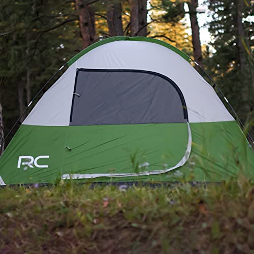 Redline Canyon 6 Person Pop Up Family Camping Tent - Dome Style Waterproof Windproof and Weather Resistant Large Tent for Camping, Hiking, Mountaineering