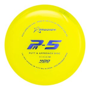 Prodigy Disc 400 PA-5 | Understable Disc Golf Putter | Great for Turnovers & Hyzer Flip Shots | 170-177g | Perfect Beginner Disc Golf Putter | Straight Flying Disc Golf Approach Disc | Colors may vary