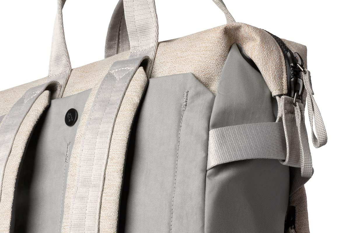 Bellroy Tokyo Totepack, water-resistant woven convertible backpack and tote bag - Saltbush