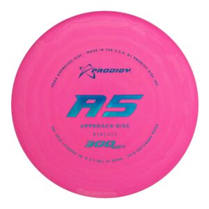 Prodigy Disc 300 Soft A5 | Slightly Overstable Disc Golf Approach Disc | 170-177g | Stable Disc Golf Approach | 300 Soft Plastic | Comfortable Backhand or Forehand | Colors May Vary