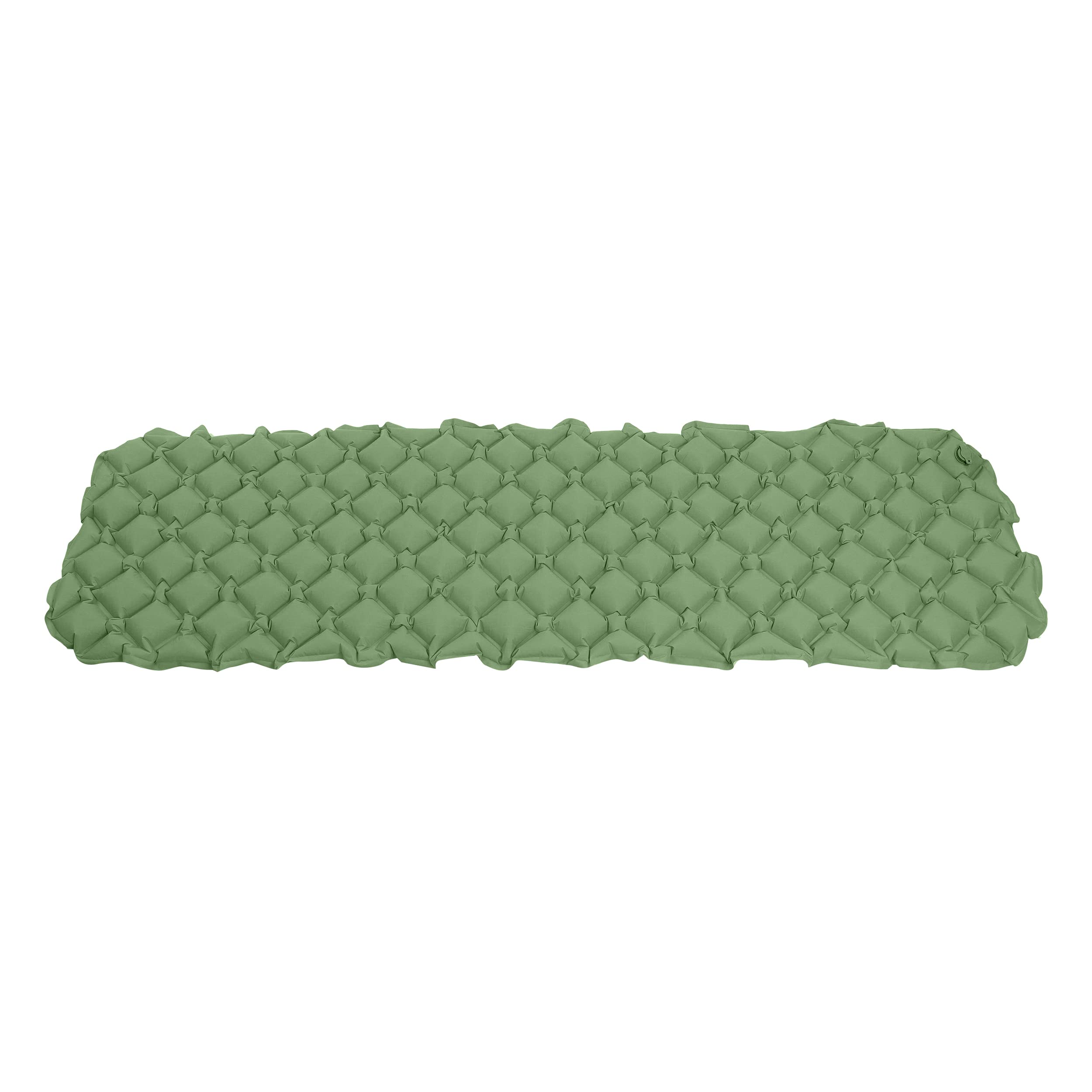 Redline Canyon Camping Sleeping Mat - 1.1lb Green Inflatable Camping Pad Backpacking Air Mattress Sleeping Bag Camp Pad