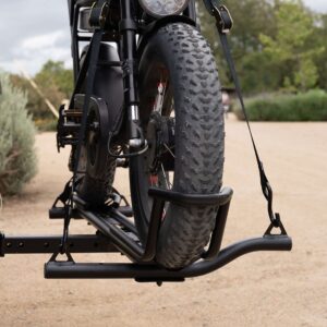 MotoTote Mini Electric Bike Rack & Tie Downs Bundle - 200 lbs. Capacity - Made in USA