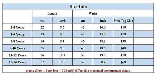 NewL Kids Girl Elastic Waist Shiny Metallic Ballet Dance Shorts Bottoms for Sports Yoga Gymnastic Workout (Rose Red, 5-6 Years)