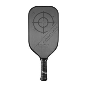 engage pickleball pursuit lx pickleball paddle - graphite pickleball paddle with black core - usapa approved - made in usa (5/8" for control (6.0), 6.0 standard (8.0-8.4oz))