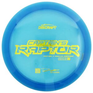 discraft limited edition 2022 paul ulibarri captain's special blend elite z raptor distance driver golf disc - 173-174g - colors will vary