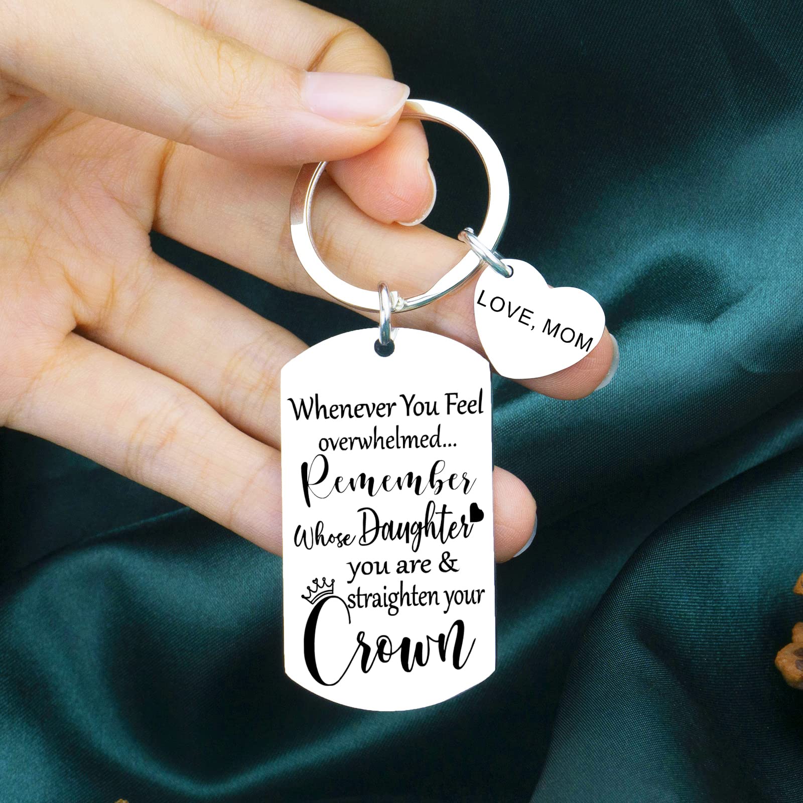 WXCATIM Mothers Day Gifts For Daughter Daughter Gift From Mom Inspirational keychian Gifts For Daughter Teen Girls From Mom Gifts For Women Birthday Christmas gift 2024 Accessories