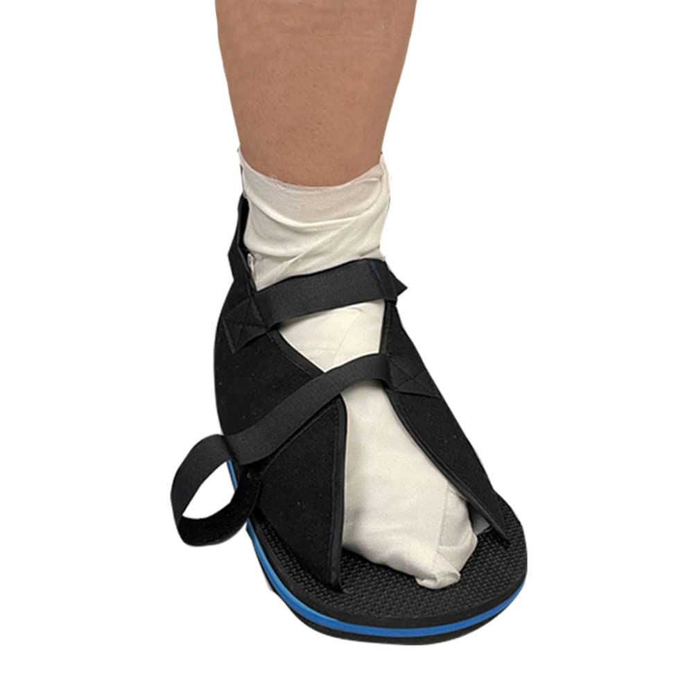 Post Op Shoe Plaster Cast Shoe Medical Open Toe Foot Protection Cast Boot Recovery Gypsum Shoe for Injury Sprained Ankle