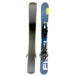 Elan Freeline Shift 99cm Skiboards Adult Short Skis with Elan Ski Bindings 22/23, blue