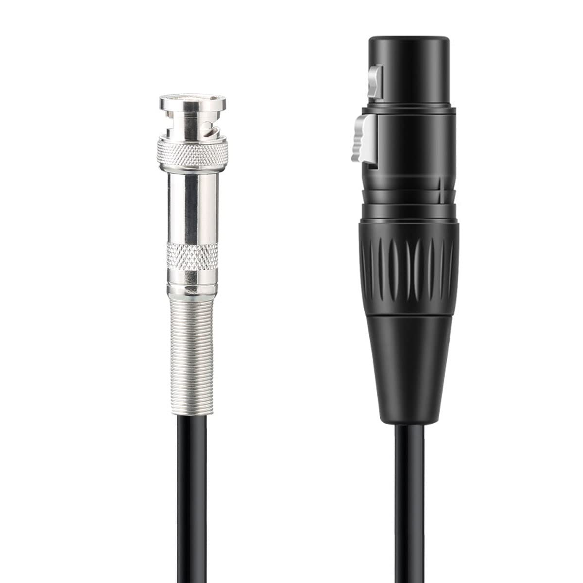 gotor BNC to XLR Female Cable XLR to BNC Cable BNC Female to XLR 6N OFC Silver Plated BNC to XLR Cable 4.95Feet (XLR Female)