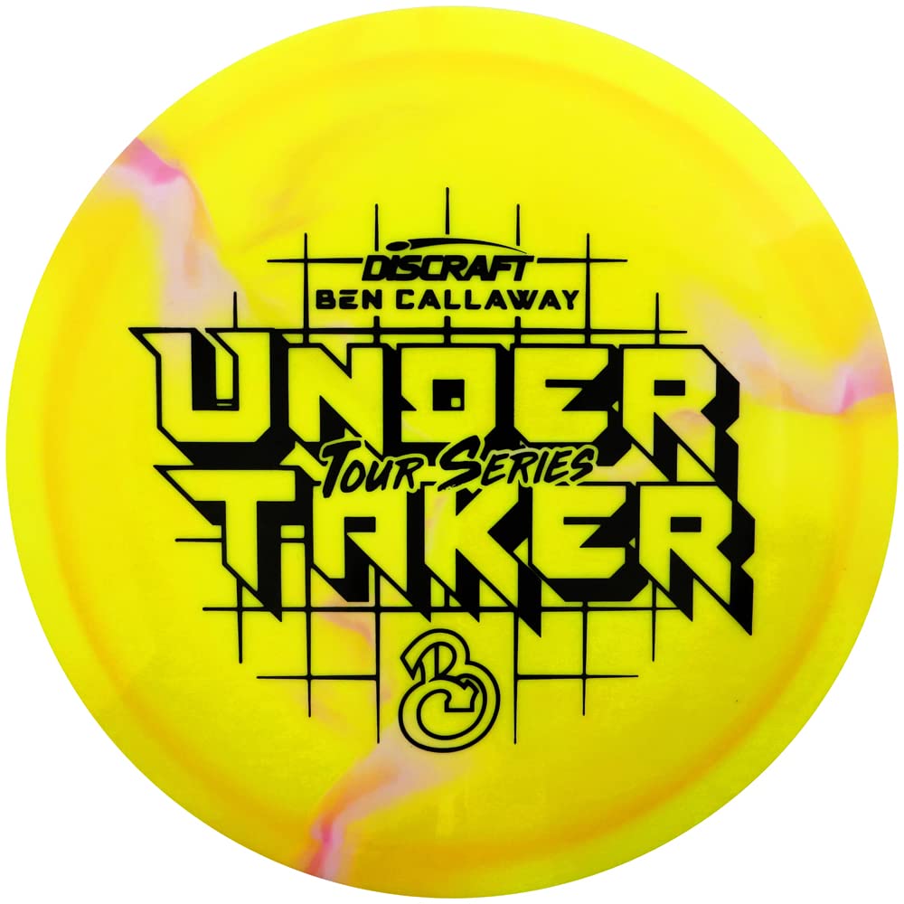 Discraft Limited Edition 2022 Tour Series Ben Callaway Swirl ESP Undertaker Distance Driver Golf Disc - 173-174g - Colors Will Vary