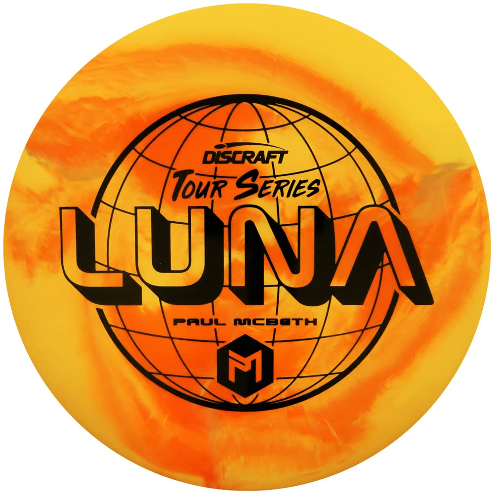 Discraft Limited Edition 2022 Tour Series Paul McBeth Swirl ESP Luna Putter Golf Disc (Limit 2 Per Customer) - 173-174g - Colors Will Vary