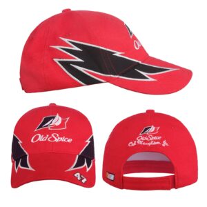 FirstCos Talladega Nights Hat Ricky Bobby Cap Unisex 47 Embroidery Baseball Trucker Caps Red